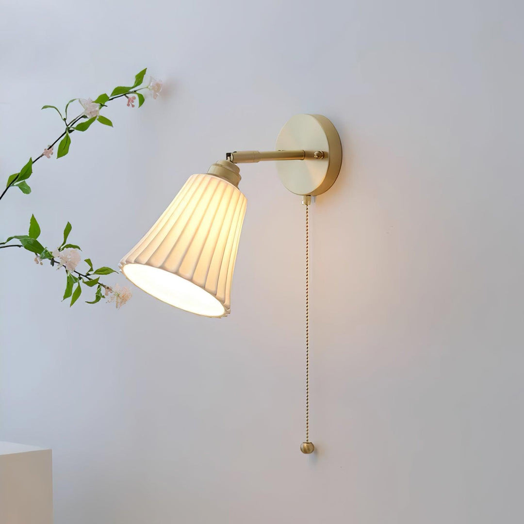 Trumpet Ceramic Wall Light - Vakkerlight