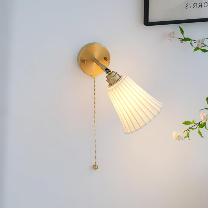 Trumpet Ceramic Wall Light - Vakkerlight