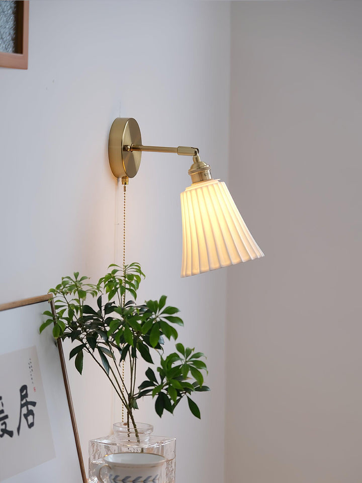 Trumpet Ceramic Wall Light - Vakkerlight