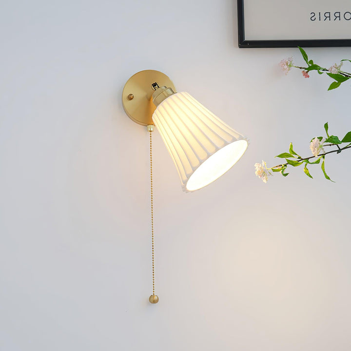 Trumpet Ceramic Wall Light - Vakkerlight