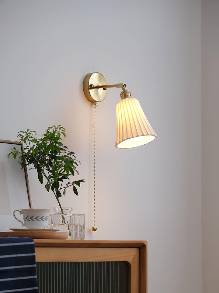 Trumpet Ceramic Wall Light - Vakkerlight