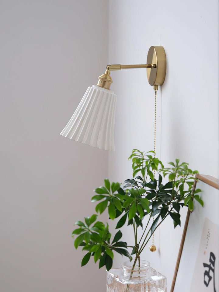 Trumpet Ceramic Wall Light - Vakkerlight