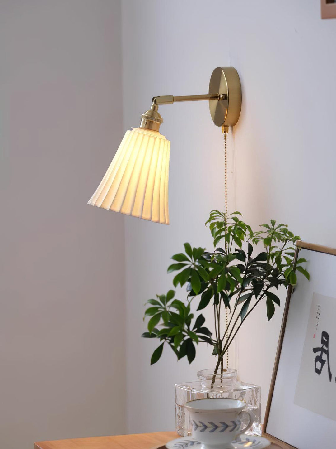 Trumpet Ceramic Wall Light - Vakkerlight