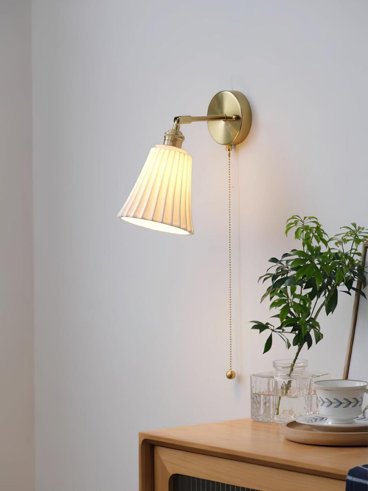 Trumpet Ceramic Wall Light - Vakkerlight