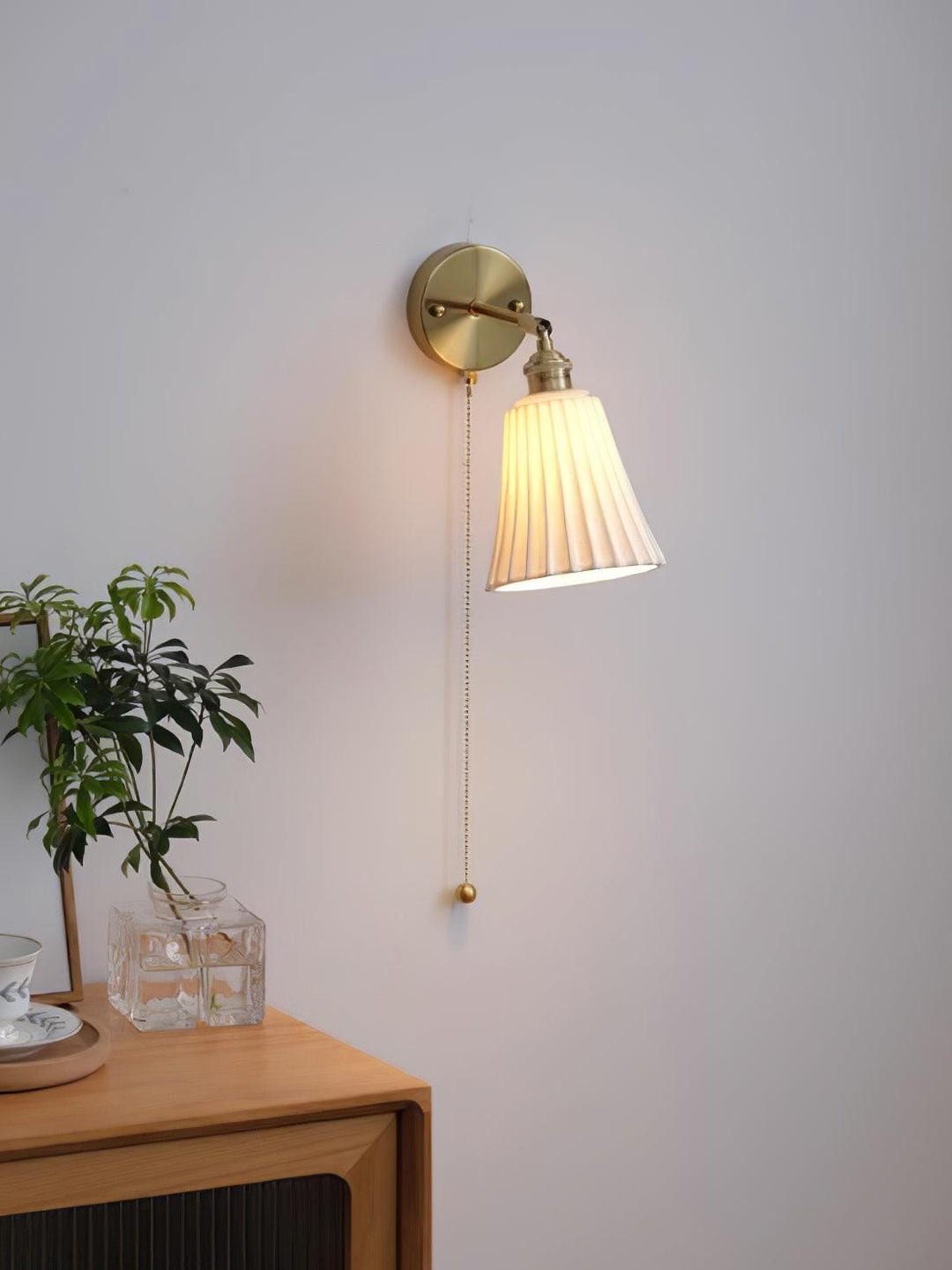 Trumpet Ceramic Wall Light - Vakkerlight