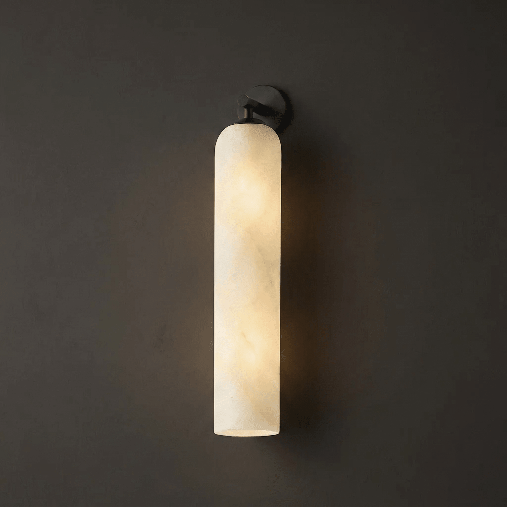 Tube Alabaster Wall Sconce - Vakkerlight