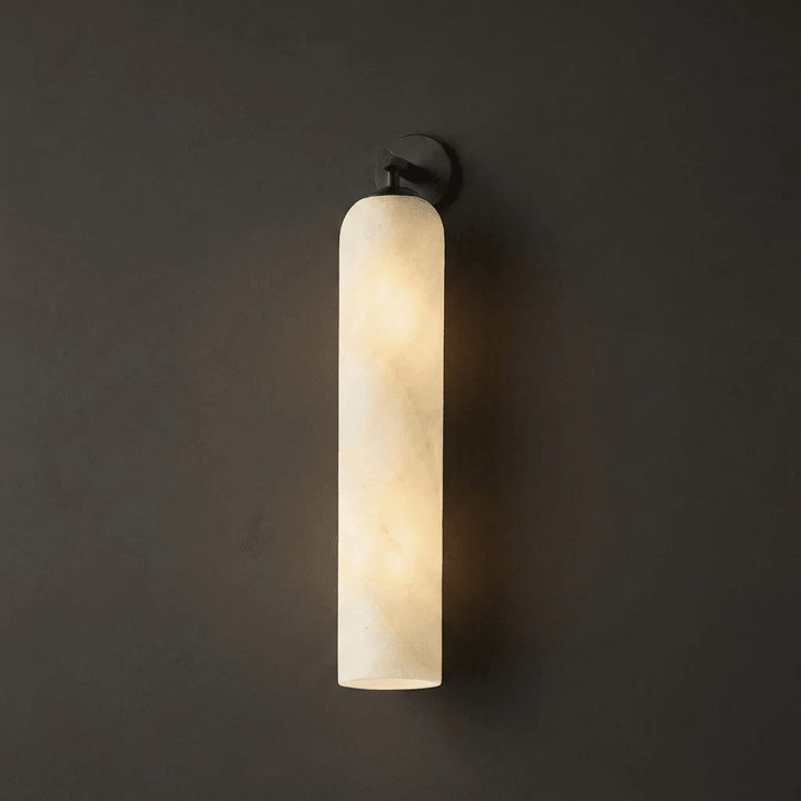 Tube Alabaster Wall Sconce - Vakkerlight