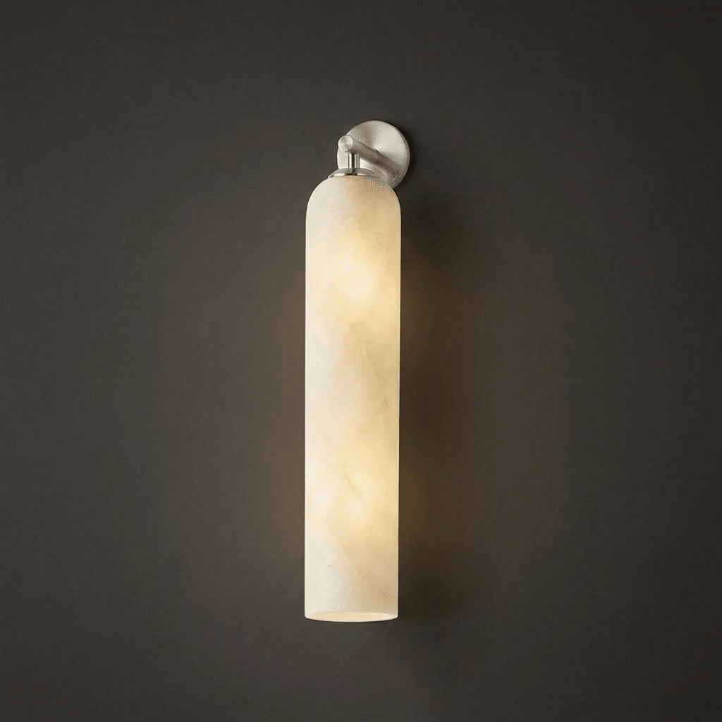Tube Alabaster Wall Sconce - Vakkerlight