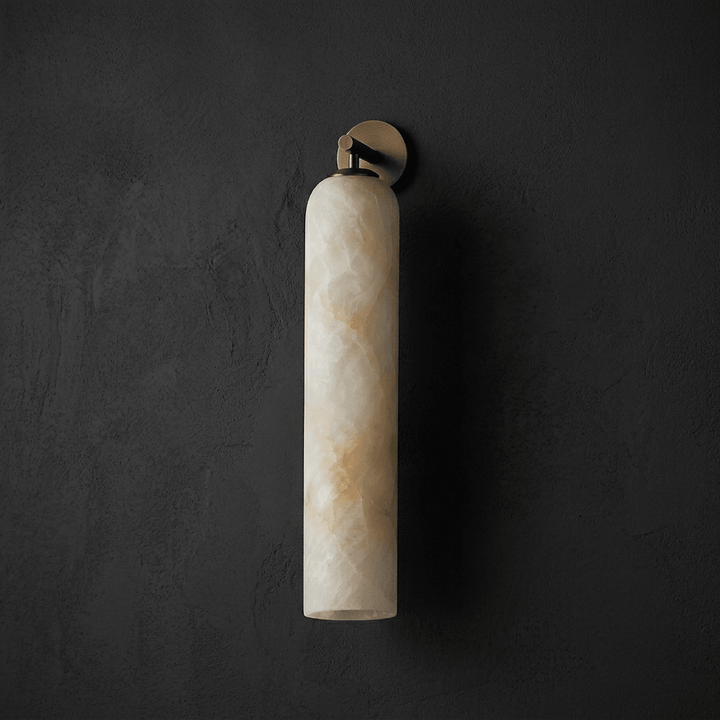 Tube Alabaster Wall Sconce - Vakkerlight