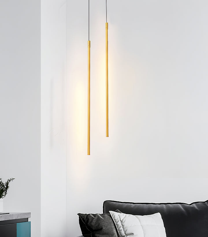 Buisvormige lineaire hanglamp