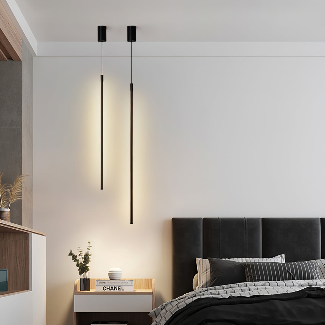 Buisvormige lineaire hanglamp