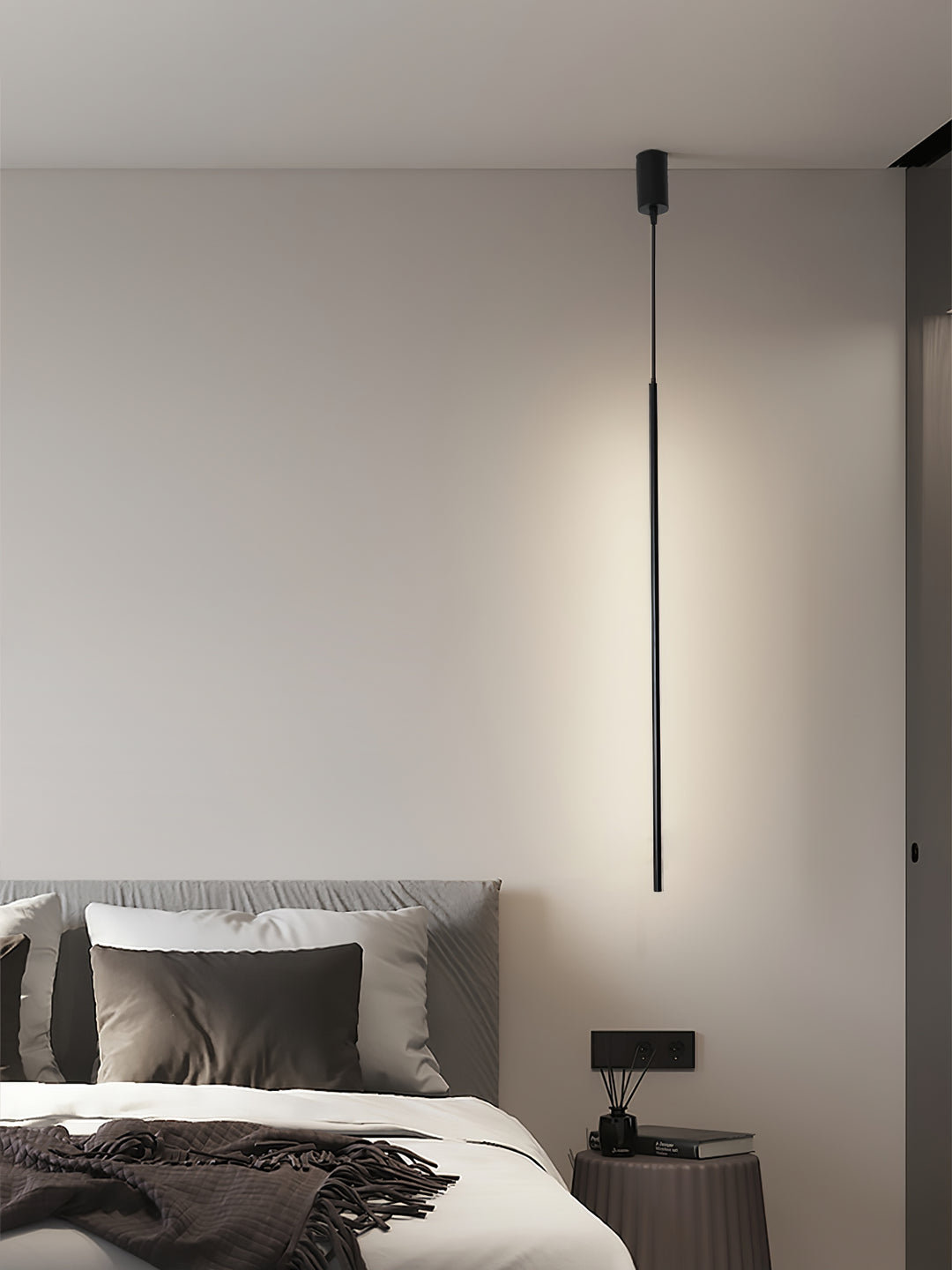 Buisvormige lineaire hanglamp