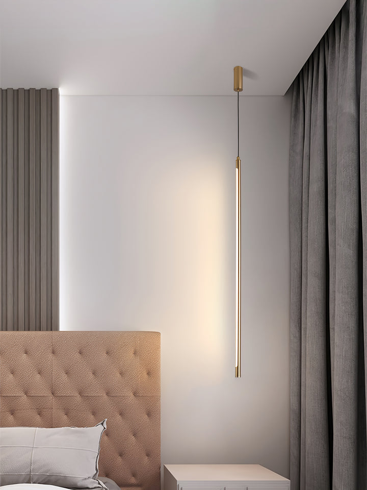 Buisvormige lineaire hanglamp