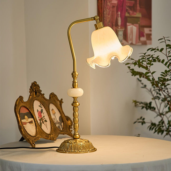 Tulip Brass Table Lamp - Vakkerlight