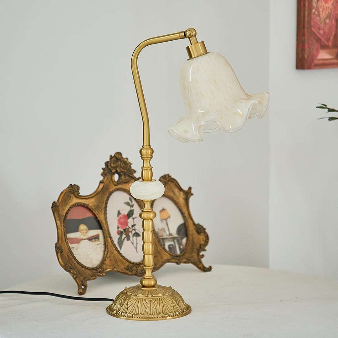 Tulip Brass Table Lamp - Vakkerlight