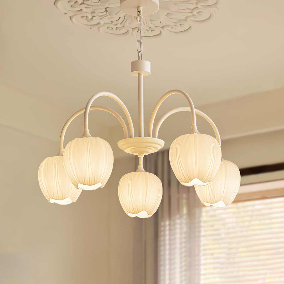 Tulip Matcha Chandelier - Vakkerlight