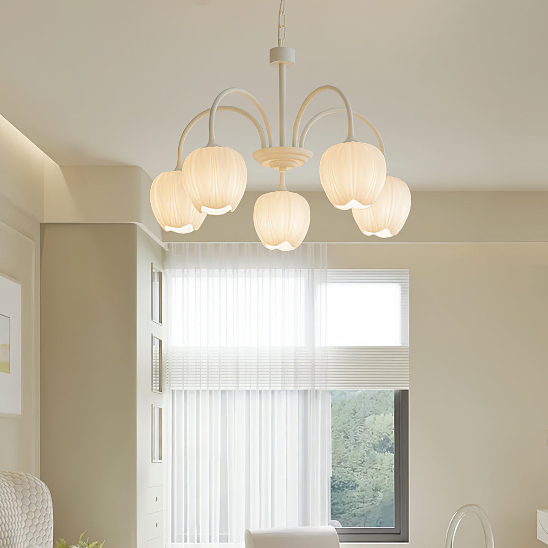 Tulip Matcha Chandelier - Vakkerlight