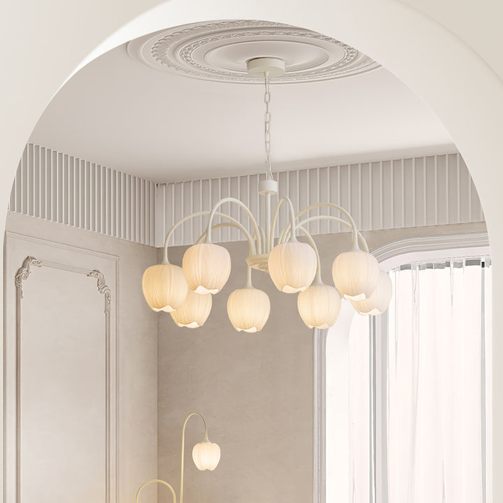 Tulip Matcha Chandelier - Vakkerlight