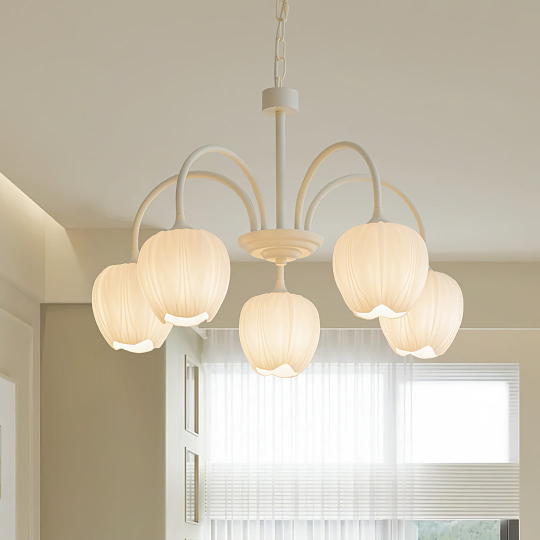 Tulip Matcha Chandelier - Vakkerlight