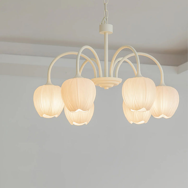 Tulip Matcha Chandelier - Vakkerlight