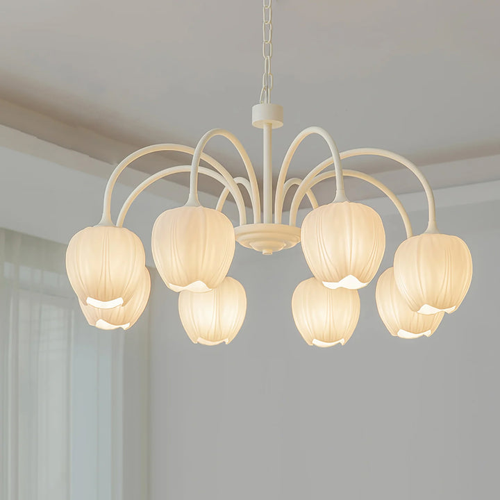 Tulip Matcha Chandelier - Vakkerlight