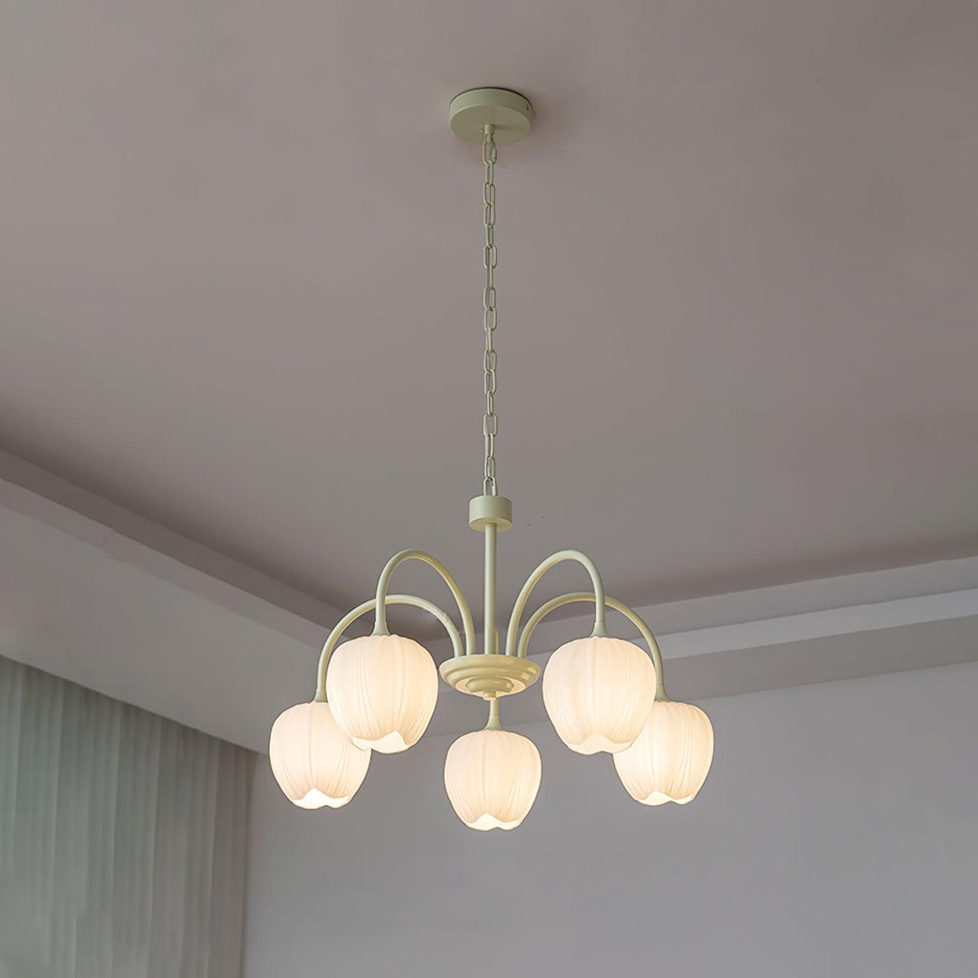 Tulip Matcha Chandelier - Vakkerlight