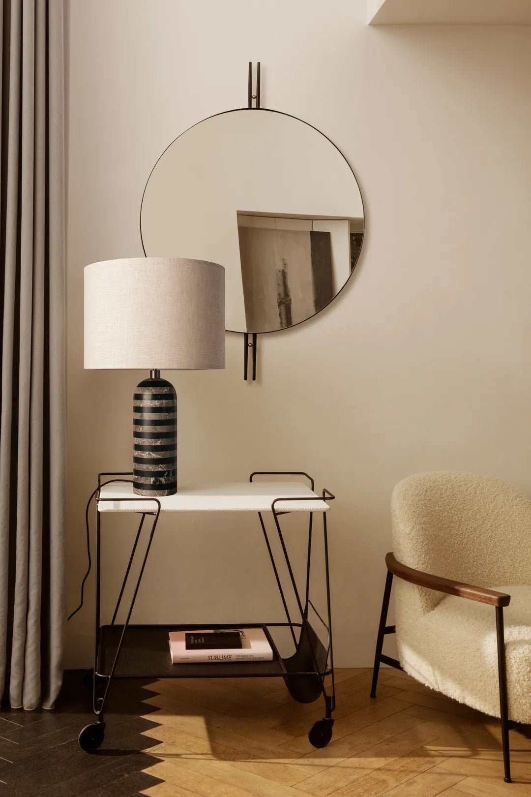 Tuxedo Marble Table Lamp - Vakkerlight