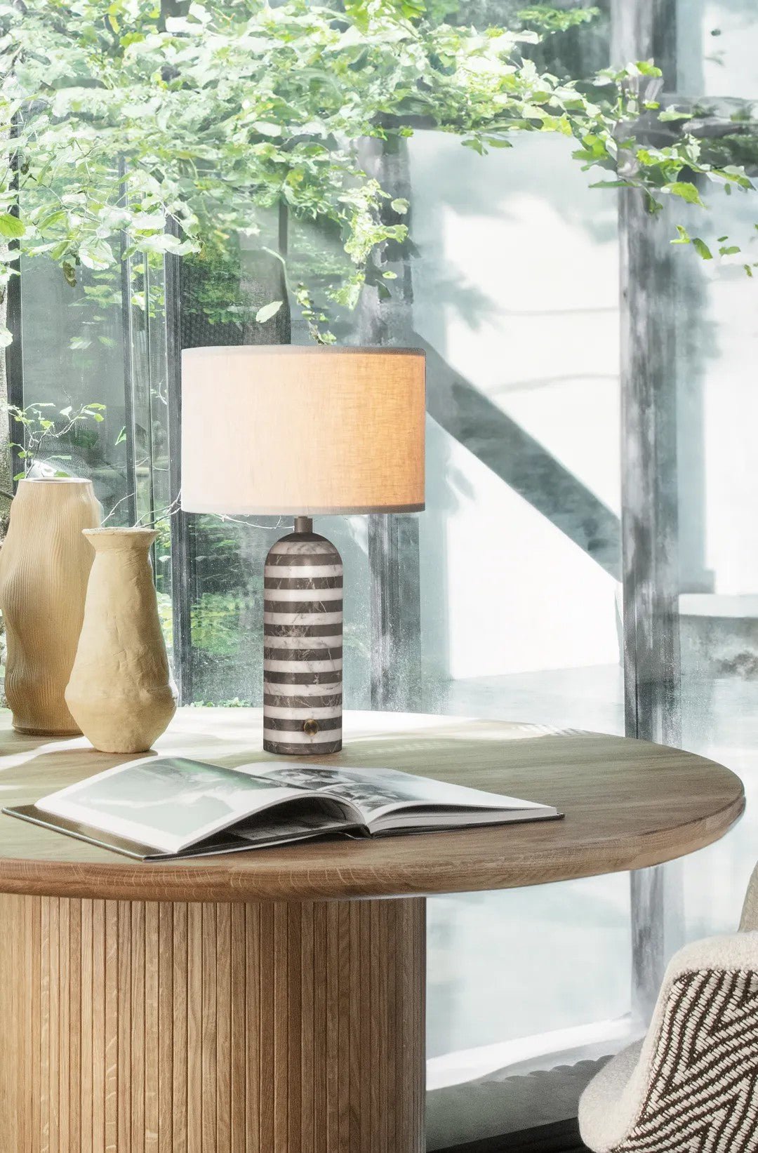 Tuxedo Marble Table Lamp - Vakkerlight