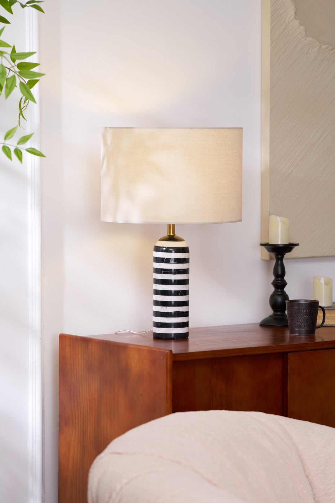 Tuxedo Marble Table Lamp - Vakkerlight