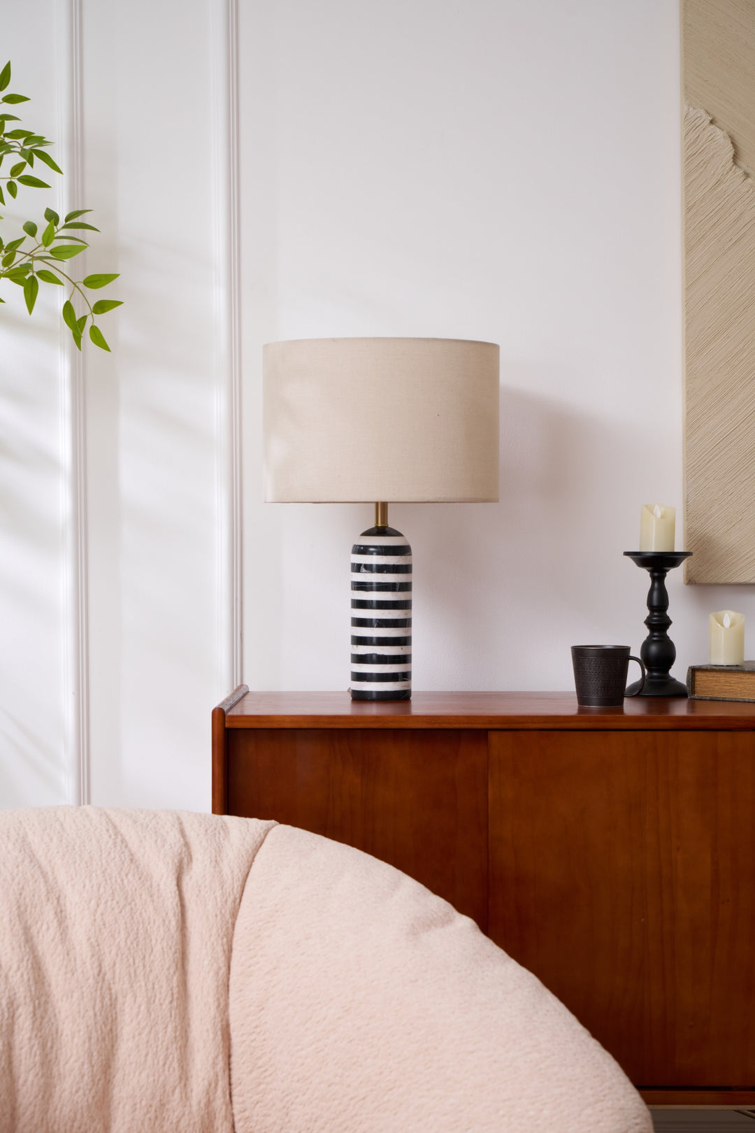 Tuxedo Marble Table Lamp - Vakkerlight