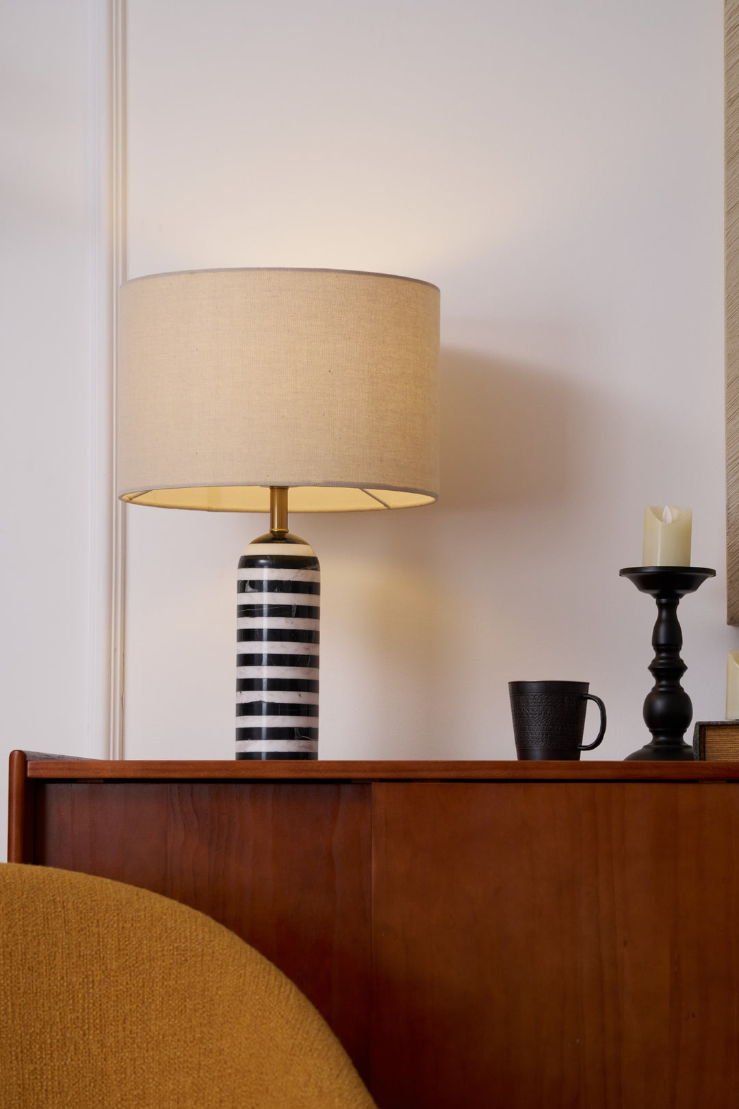 Tuxedo Marble Table Lamp - Vakkerlight