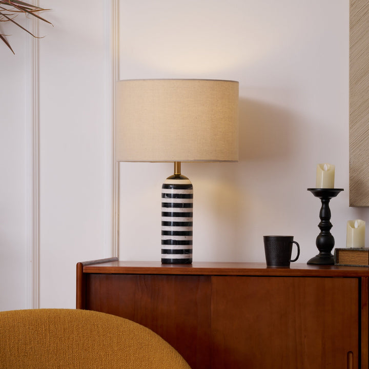 Tuxedo Marble Table Lamp - Vakkerlight