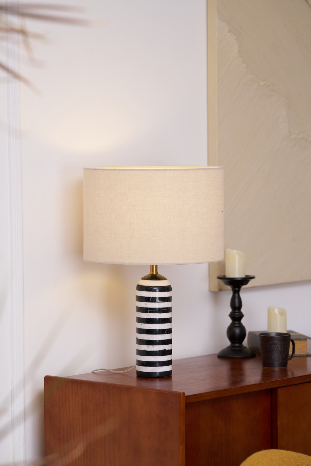 Tuxedo Marble Table Lamp - Vakkerlight