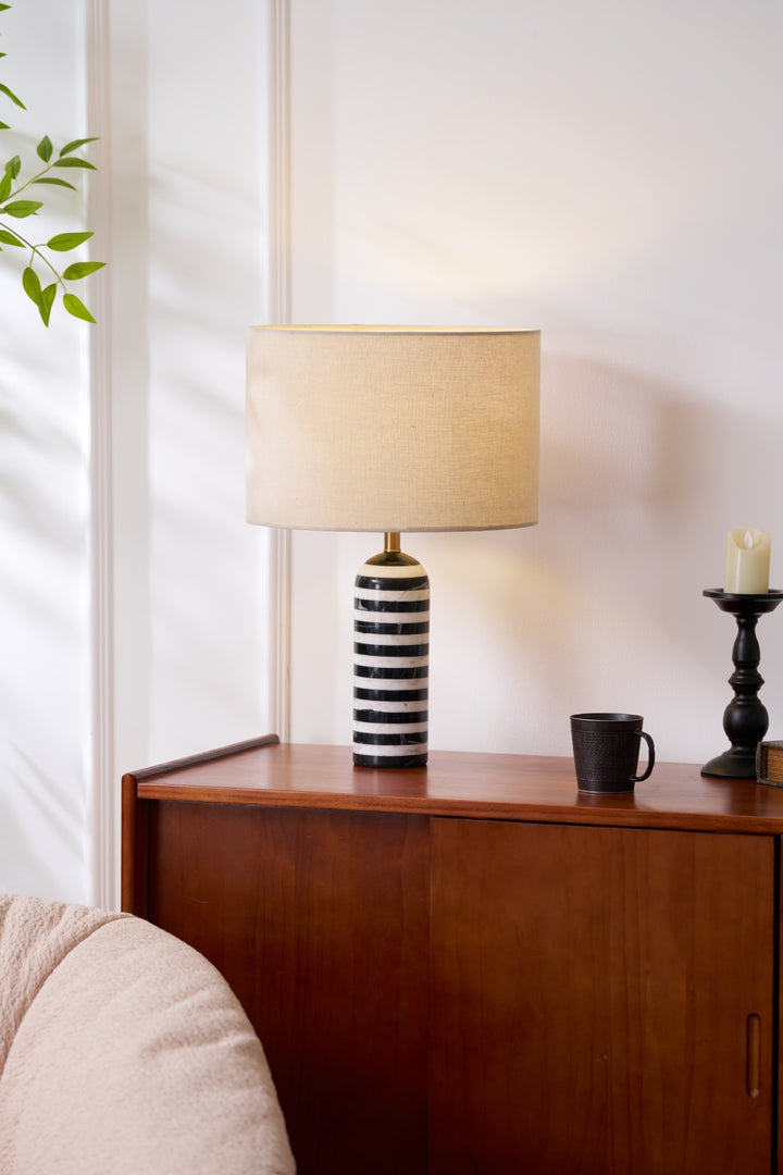 Tuxedo Marble Table Lamp - Vakkerlight