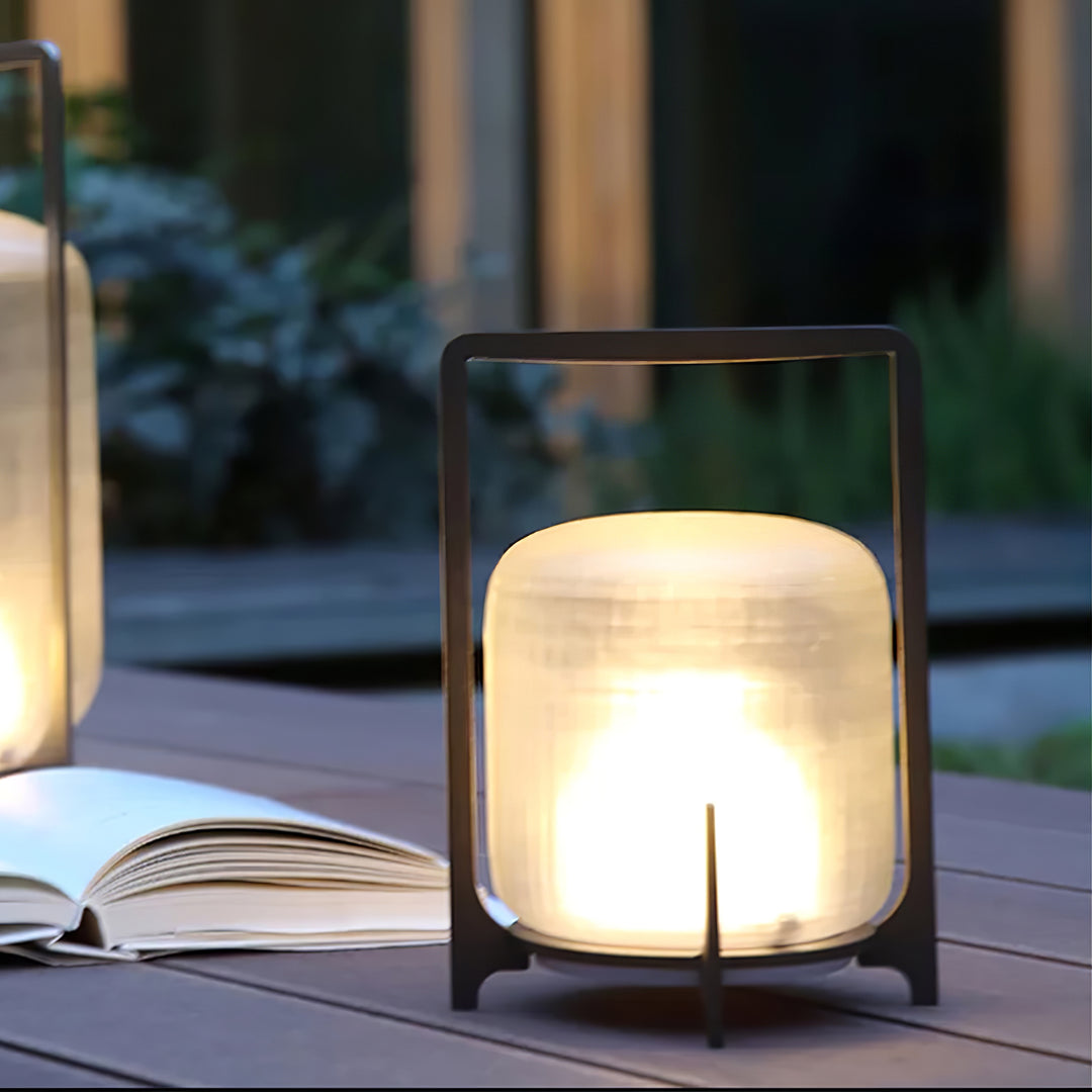 Steel Twilight Lantern Table Light - Vakkerlight