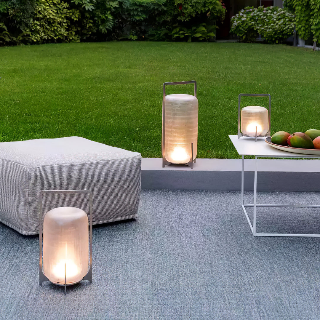 Steel Twilight Lantern Table Light - Vakkerlight