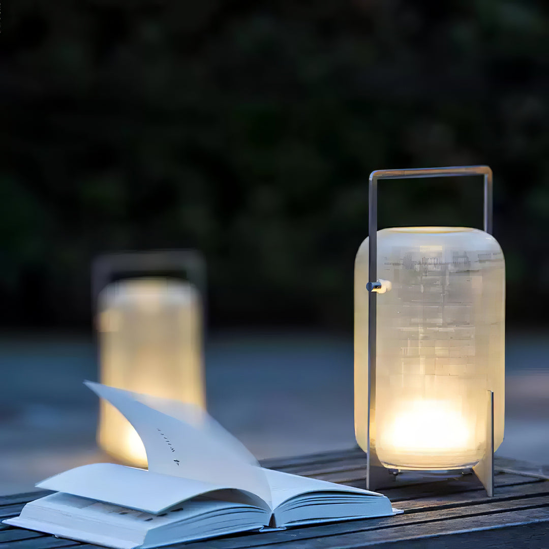 Steel Twilight Lantern Table Light - Vakkerlight