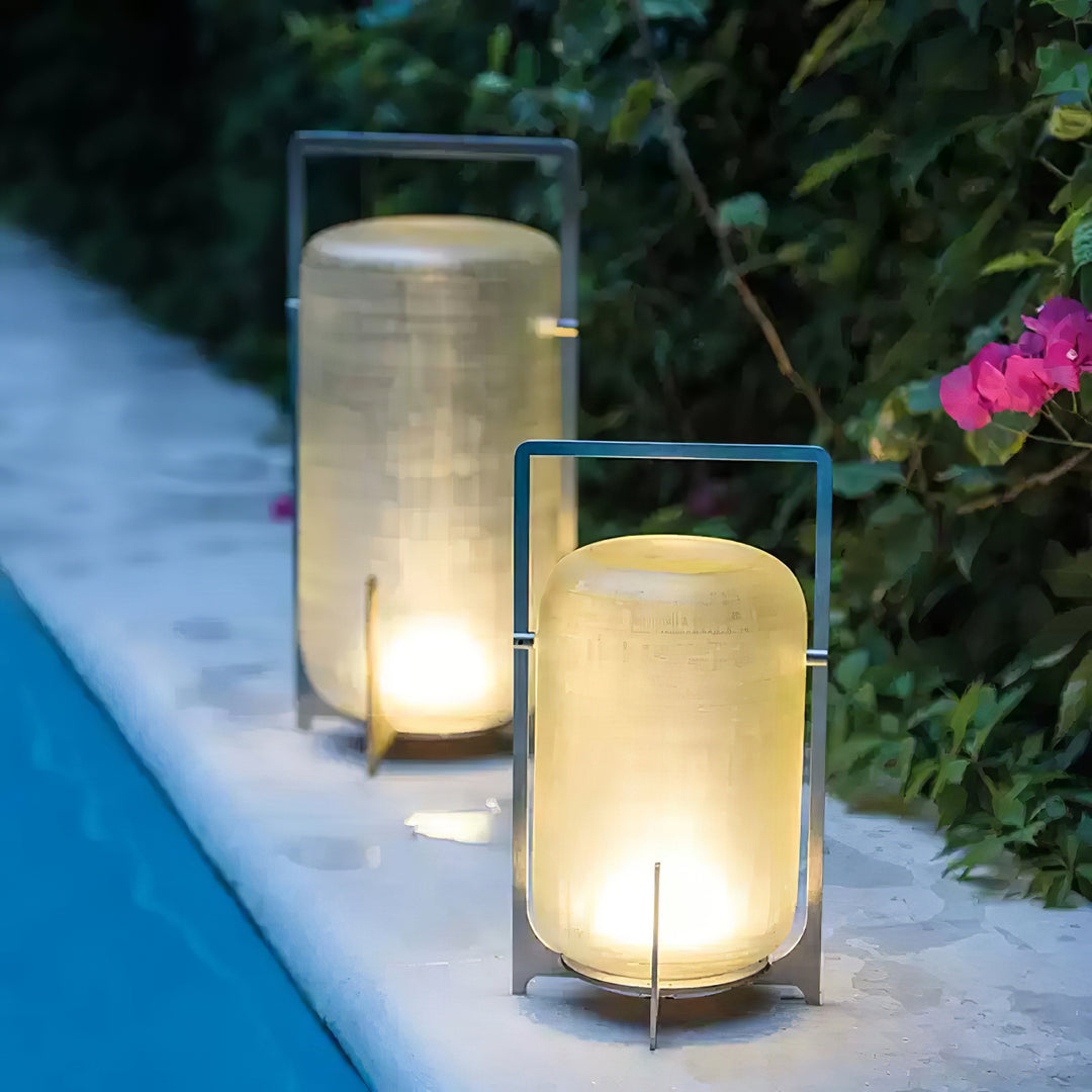 Steel Twilight Lantern Table Light - Vakkerlight