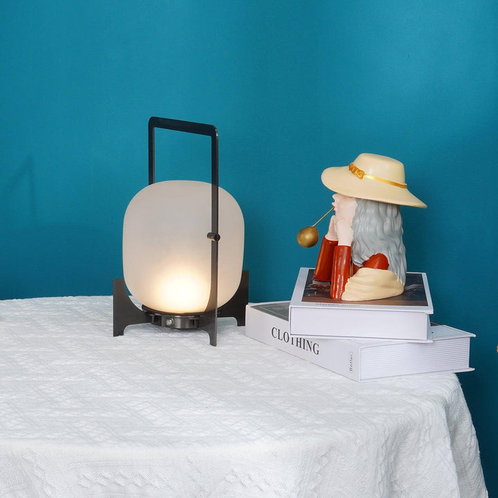 Black Twilight Lantern Table Lamp - Vakkerlight