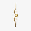 Twist Brass Wall Light - Vakkerlight