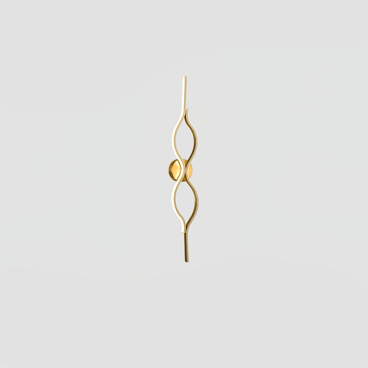 Twist Brass Wall Light - Vakkerlight