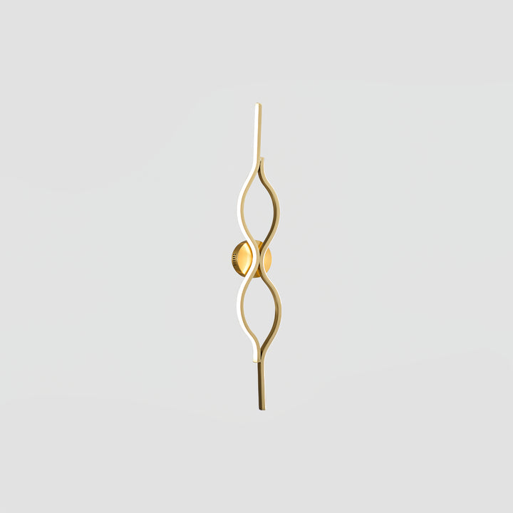 Twist Brass Wall Light - Vakkerlight