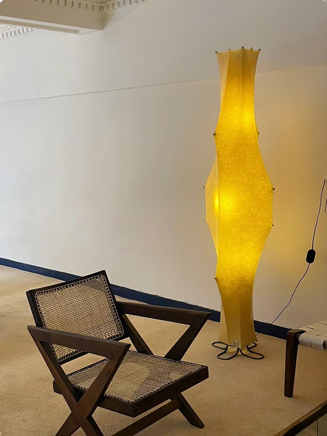 Twist Silk Floor Lamp - Vakkerlight