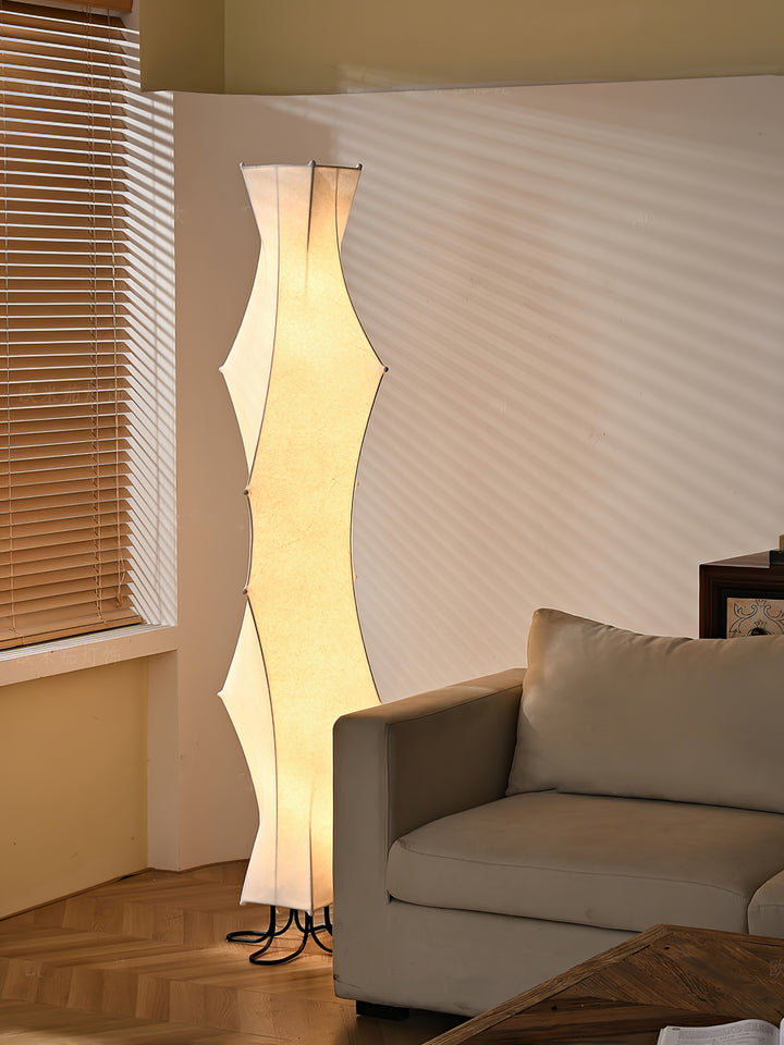 Twist Silk Floor Lamp - Vakkerlight