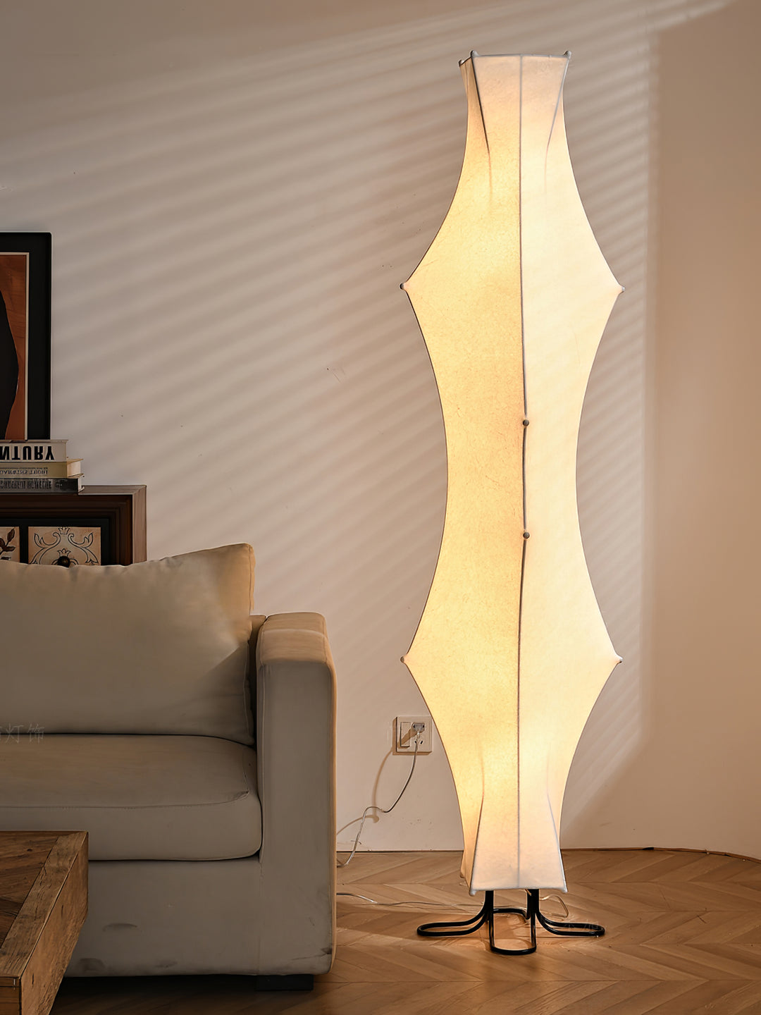 Twist Silk Floor Lamp - Vakkerlight