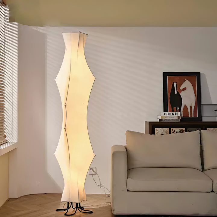 Twist Silk Floor Lamp - Vakkerlight