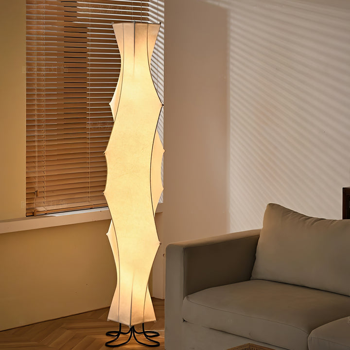 Twist Silk Floor Lamp - Vakkerlight