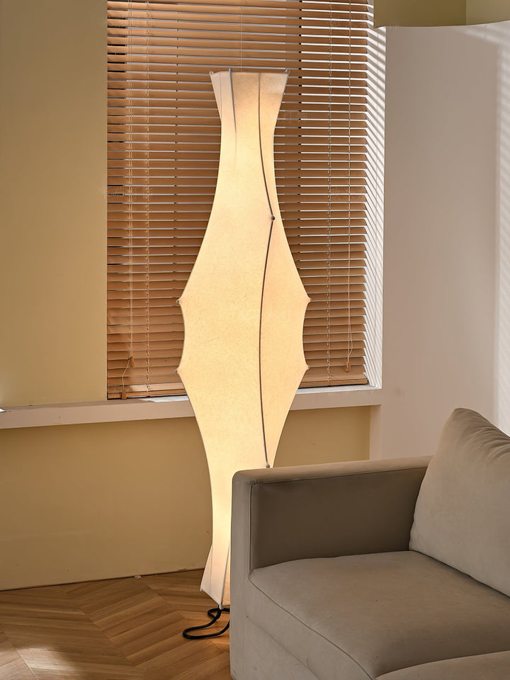 Twist Silk Floor Lamp - Vakkerlight