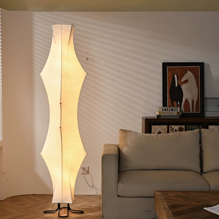 Twist Silk Floor Lamp - Vakkerlight