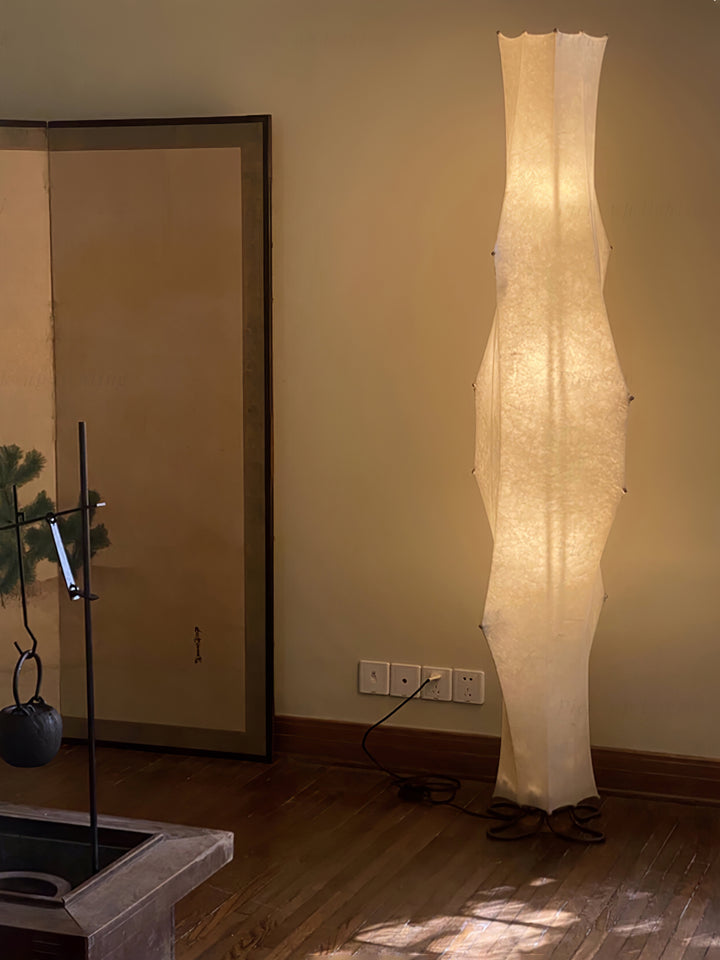 Twist Silk Floor Lamp - Vakkerlight